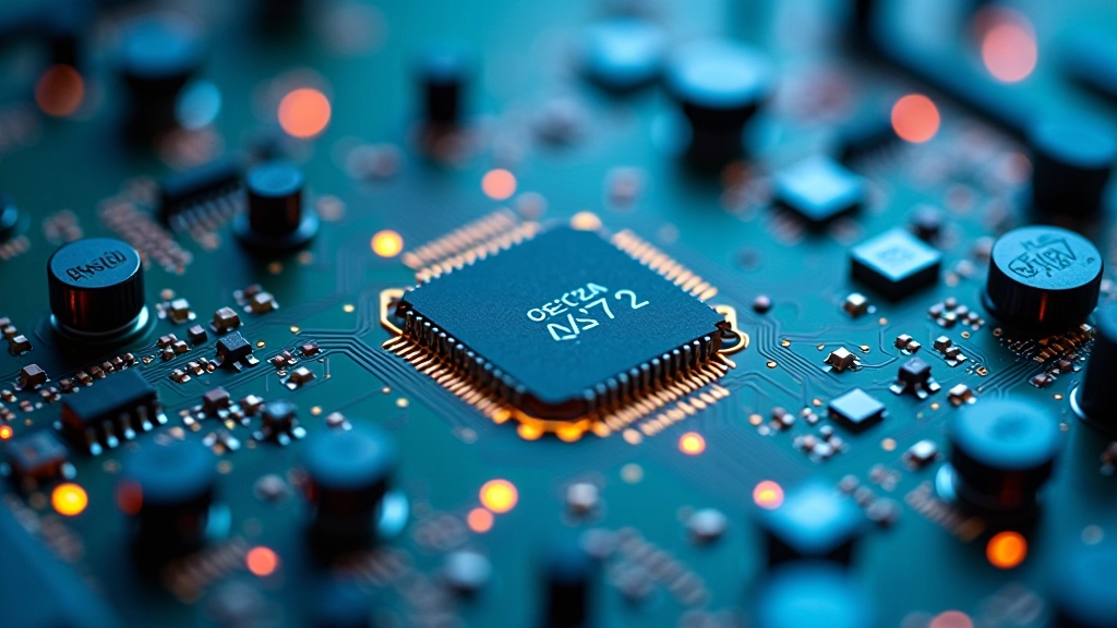 Datori un elektroniskie komponenti uz melna fona